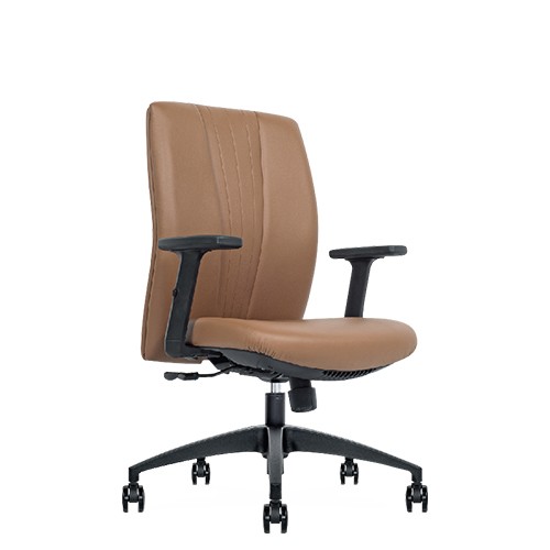 OUREA SERIES PU LEATHER LOW BACK CHAIR (PRE 17N)