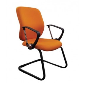 F11 SERIES FABRIC VISITOR CHAIR (OF-VB-F11-A22F35-F)