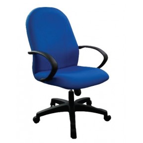 F16 SERIES FABRIC MEDIUM BACK CHAIR (OF-MB-F16-A3H1B1-F)