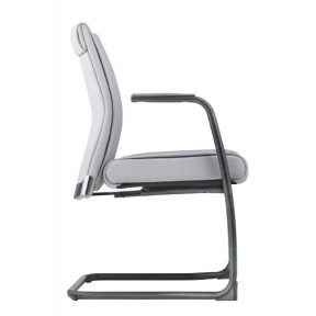 PETINA SERIES FABRIC VISITOR CHAIR WITH ARMREST (PG5113F-89EA)