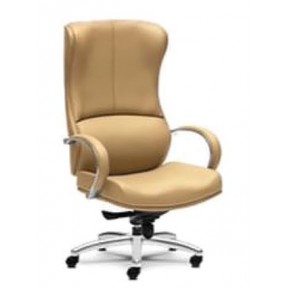 PU LEATHER SERIES HIGH BACK CHAIR (OF-111H)