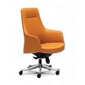 PU LEATHER SERIES LOW BACK CHAIR (OF-122H)